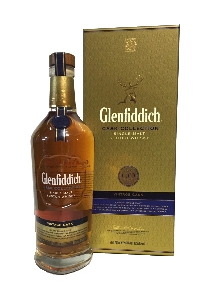 Single Malt Scotch Whisky der Marke Glenfiddich Vintage Cask 40% 0,7l Flasche