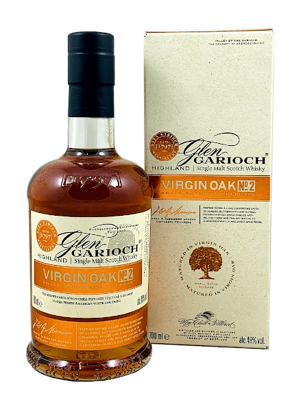 Single Malt Scotch Whisky der Marke Glen Garioch Virgin Oak No. 2 48% 0,7l Flasche