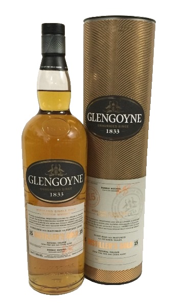 Single Malt Scotch Whisky der Marke Glengoyne Distillers Gold 40% 1l Flasche