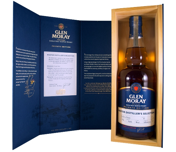 Single Malt Scotch Whisky der Marke Glen Moray Madeira Cask 1994 54% 0,7l Flasche