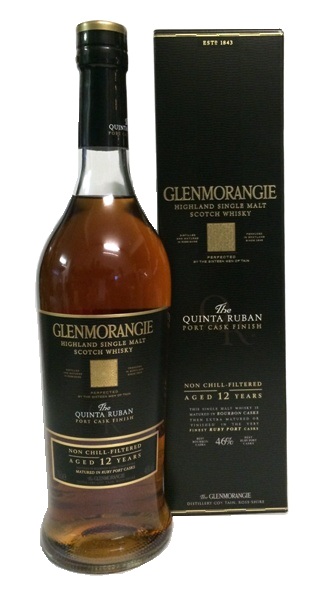 Single Malt Scotch Whisky der Marke Glenmorangie New Quinta Ruban 46% 0,70l Flasche