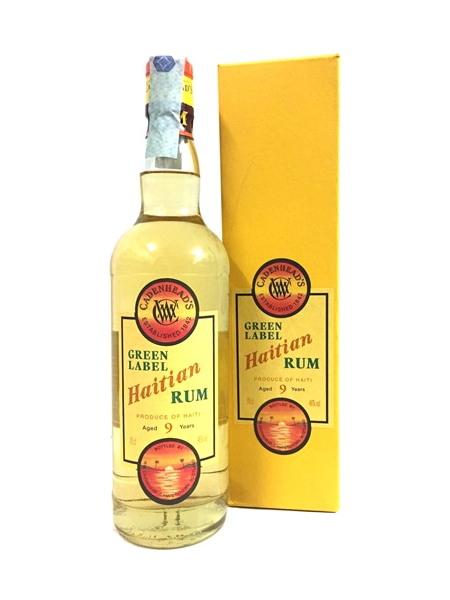 Rum der Marke Cadenhead's Haitian Green Label 9 Years 46% 0,7l Flasche