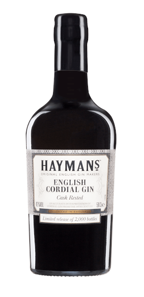 English Cordial Gin Cask Rested der Marke Hayman´s 42% 0,5l Flasche