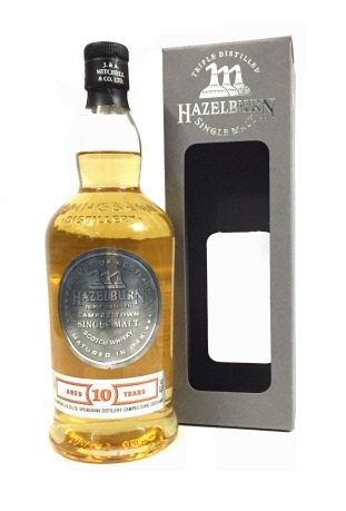 Single Malt Whisky der Marke Hazelburn 10 Years 46% 0,7l Flasche