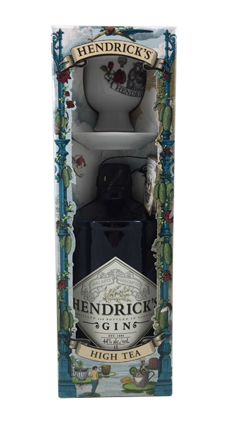 Gin der Marke Hendricks Teatime Pack 44% 1l Flasche