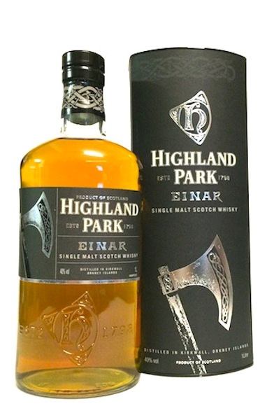 Single Malt Scotch Whisky der Marke Highland Park Einar 40% 1l Flasche