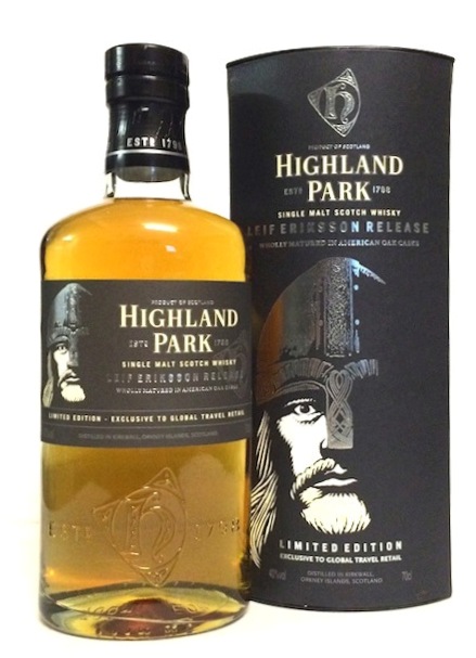 Single Malt Scotch Whisky der Marke Highland Park Leif Eriksson 40% 0,7l Flasche