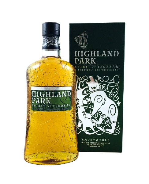 Single Malt Scotch Whisky der Marke Highland Park Spirit of the Bear 40% 1,0l Flasche