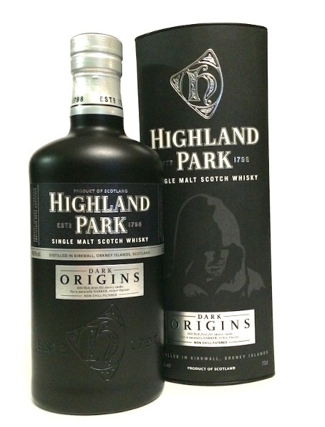 Single Malt Scotch Whisky der Marke Highland Park Dark Origin 46,8% 0,7l Flasche