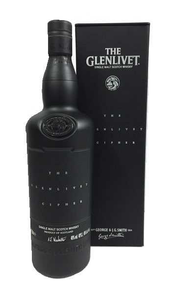 Single Malt Scotch Whisky der Marke The Glenlivet Cipher 48% 0,7l Flasche