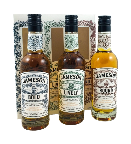 Irish Whiskey der Marke Jameson The Deconstructed Serie 40% 3-0,2l Flasche
