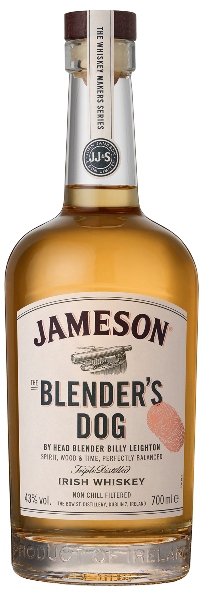 Irish Whiskey der Marke Jameson The Blenders Dog 43% 0,7l Flasche