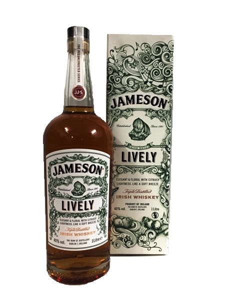 Irish Whiskey der Marke Jameson Lively 40% 1,0l Flasche