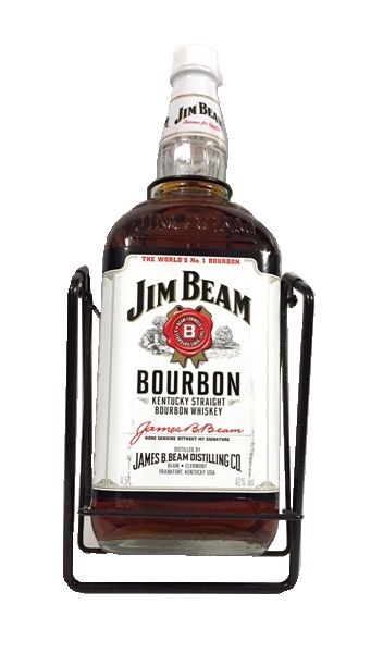 Straight Bourbon Whiskey der Marke Jim Beam Kentucky 40% 4,5 l. Flasche