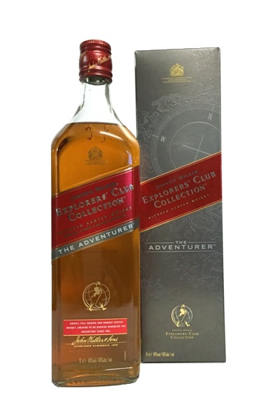 Blended Scotch Whisky der Marke Johnnie Walker Explorers Club Collection The Adventurer 40% 1,0l Flasche