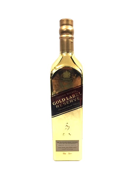 Blended Scotch Whisky der Marke Johnnie Walker Gold Label Reserve Golden Bottle 40% 0,7l Flasche