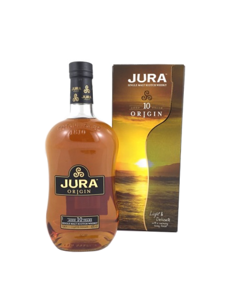 Single Malt Scotch Whisky der Marke Isle of Jura 10 Jahre 40% 0,7l Flasche