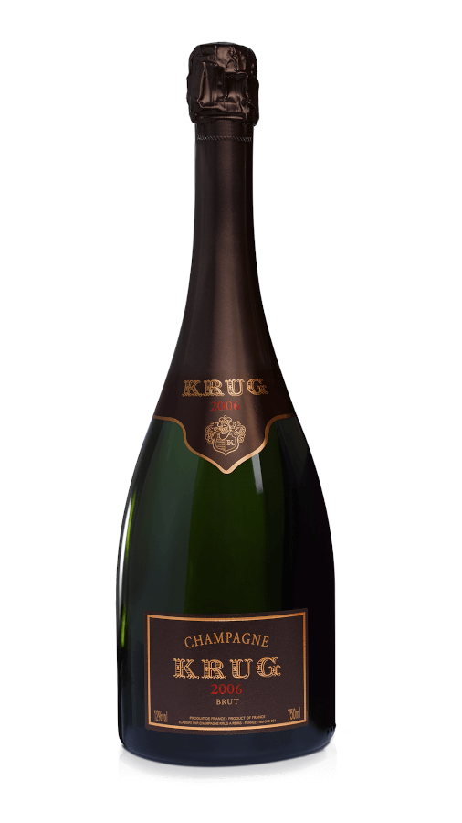 Champagner der Marke Krug Vintage 2006 12% 0,75l Flasche