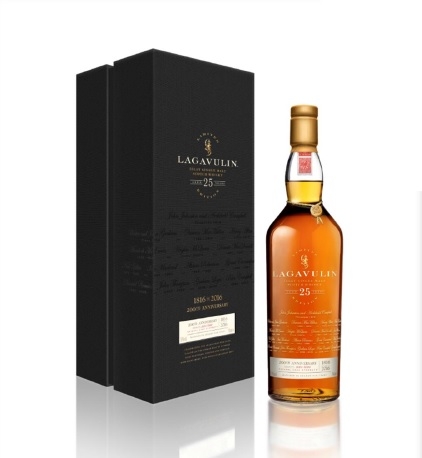 Single Malt Scotch Whisky der Marke Lagavulin 25 Years 51,7% 0,7l Flasche