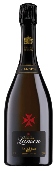 Champagner der Marke Lanson Extra Age Brut 12,5% 0,75l Flasche
