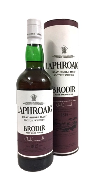 Single Malt Scotch Whisky der Marke Laphroaig Brodir 48% 0,7l Flasche