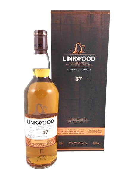Single Malt Scotch Whisky der Marke Linkwood 37 Years 50,3% 0,7l Flasche