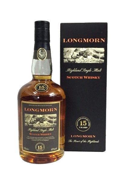 Single Malt Scotch Whisky der Marke Longmorn 15 Years 45% 0,7l Flasche