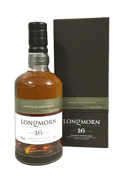 Single Malt Scotch Whisky der Marke Longmorn 16 Years 48% 0,7l Flasche