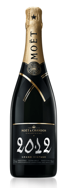 Champagner der Marke Moet & Chandon Grande Vintage 2012 12,5% 0,75l Flasche