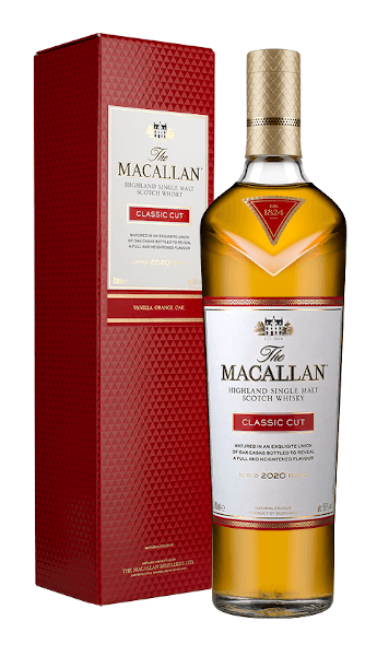 Single Malt Whisky der Marke The Macallan Classic Cut 2020 55% 0,7l Flasche