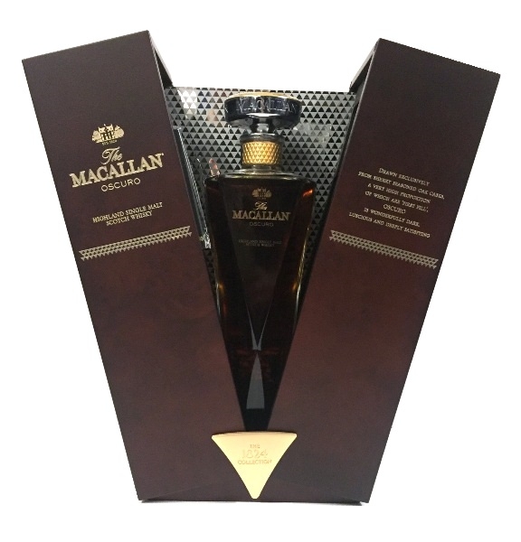 Single Malt Whisky der Marke The Macallan Oscuro The 1824 Series 46,5% 0,7l Fl.