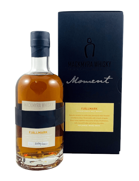Swedish Single Malt Whisky Mackmyra Moment Fjallmark 42% 0,7l Flasche