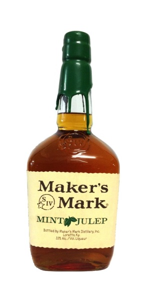Whiskey Likör der Marke Makers Mark Mint Julep 33% 1,0l Flasche