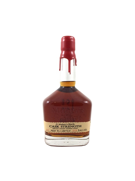 Kentucky Straight Bourbon Whiskey der Marke Makers Mark Cask Strength 55,75% 0,7l Flasche 