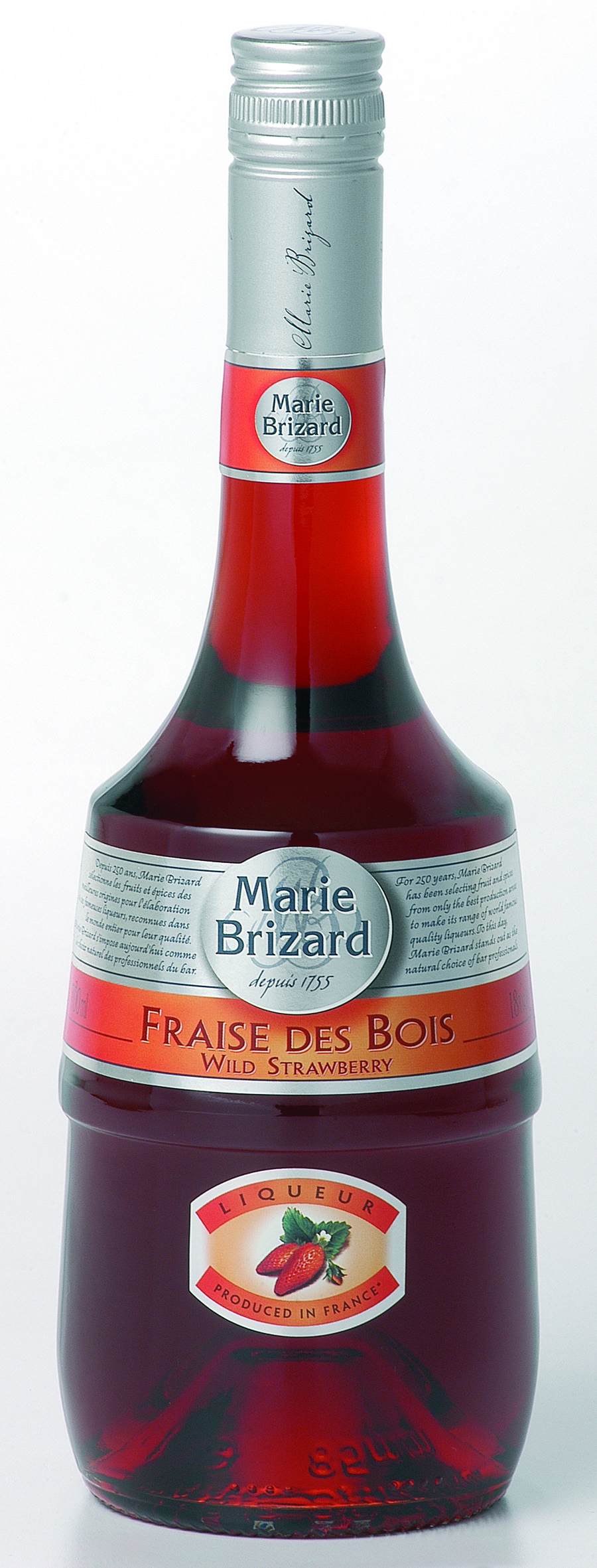 Frais des Bois Likör der Marke Marie Brizard 18% 0,7l Flasche