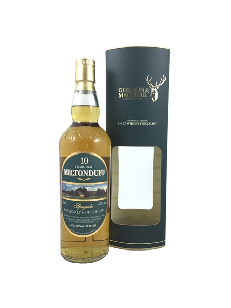 Single Speyside Malt Scotch Whisky der Marke Miltonduff 10 Jahre 40% 0,7l Flasche
