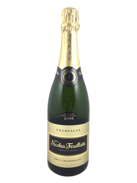 Champagner der Marke Nicolas Feuillatte Chardonnay Brut 12% 0,75l Flasche 