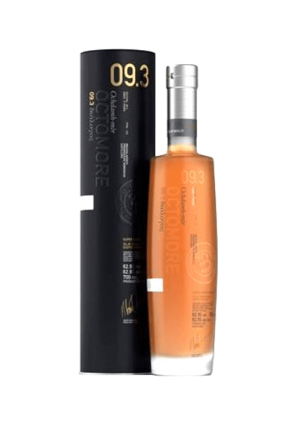 Single Malt Scotch Whisky der Marke Bruichladdich Octomore 9.3 62,9% 0,7l Fl.