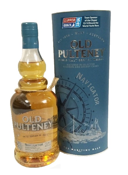 Single Malt Scotch Whisky der Marke Old Pulteney Navigator 46% 0,7l Flasche