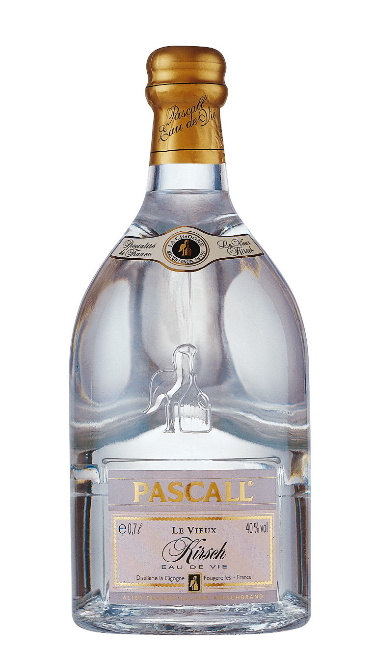 La Vieille Kirsch der Marke Pascall 40% 0,7l Flasche