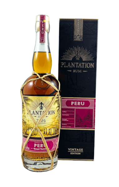 Peru 2004 Vintage Edition Rum der Marke Plantation 43,5% 0,7l Flasche