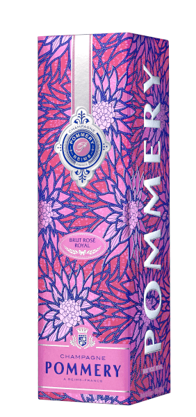 Champagner der Marke Pommery Rose Brut Wax Edition 12% 0,75l Flasche