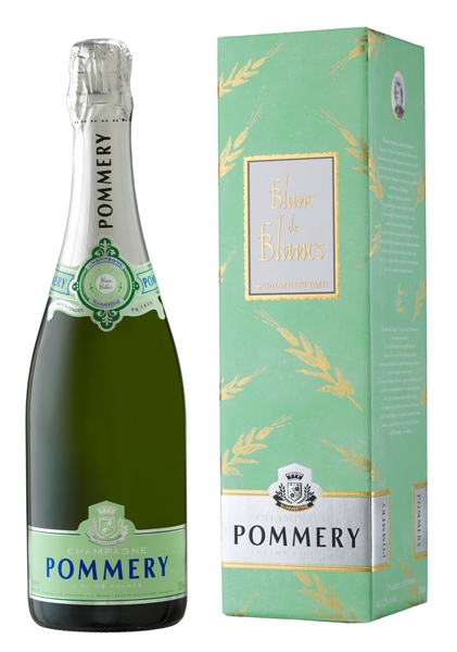 Champagner der Marke Pommery Summertime Blanc de Blanc 12% 0,75l Flasche