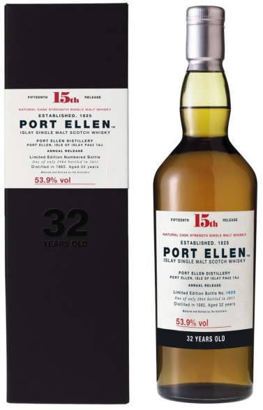 Single Malt Scotch Whisky der Marke Port Ellen 32 Years 53,9% 0,7l Flasche
