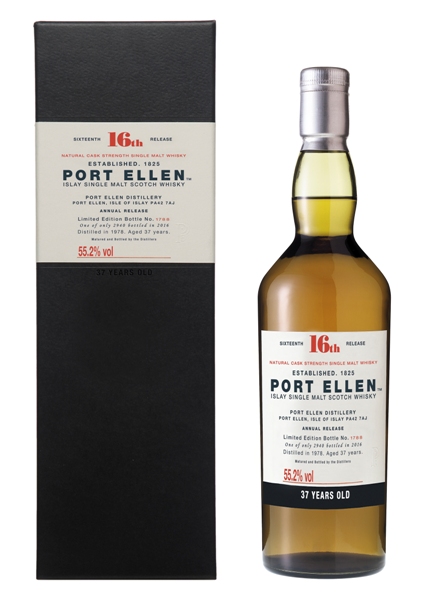 Single Malt Scotch Whisky der Marke Port Ellen 37 Years 55,2% 0,7l Flasche