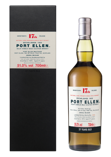 Single Malt Scotch Whisky der Marke Port Ellen 37 Years 51,0% 0,7l Flasche