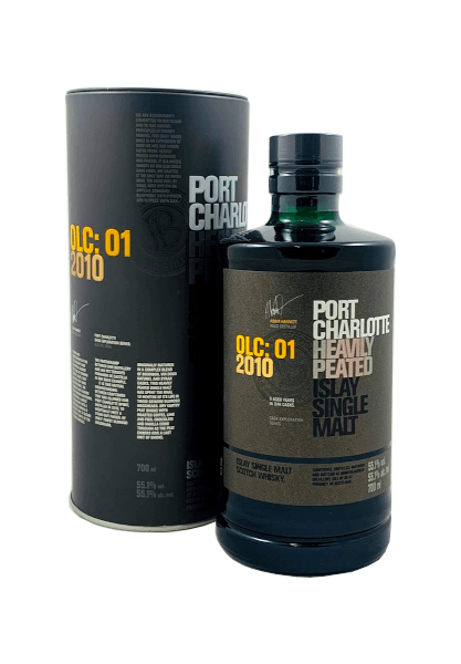 Single Malt Scotch Whisky Bruichladdich Port Charlotte OLC 2010 55,1% 0,7l Flasche
