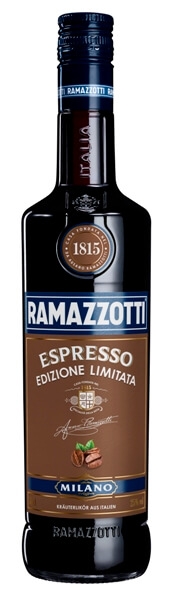 Espresso Likör der Marke Ramazzotti 25% 0,7l Flasche