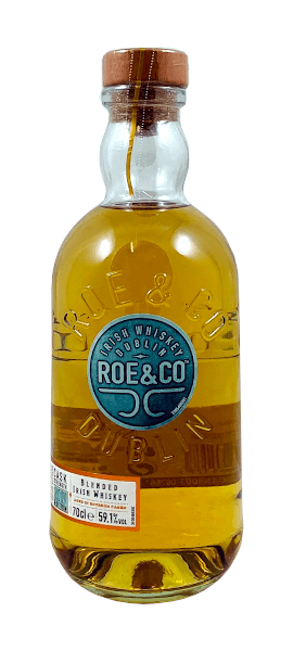 Blended Irish Whisky der Marke Roe & Co Cask Strength 2019 59,1% 0,7l Flasche
