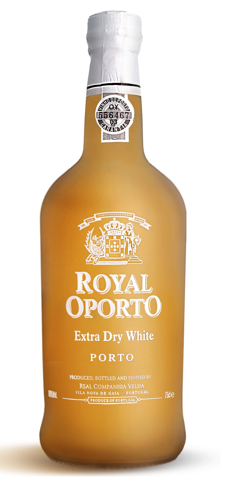 Portwein der Marke Royal Oporto Extra Dry White 19% 0,75l Flasche